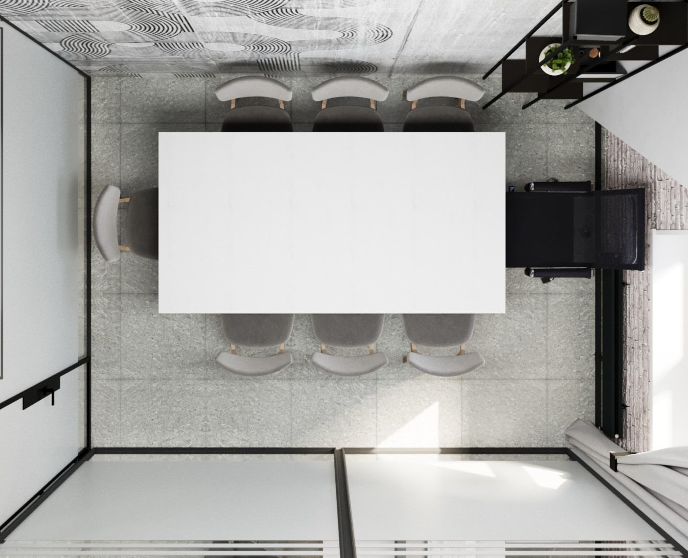 Дизайн проект офисного пространства в стиле лофт