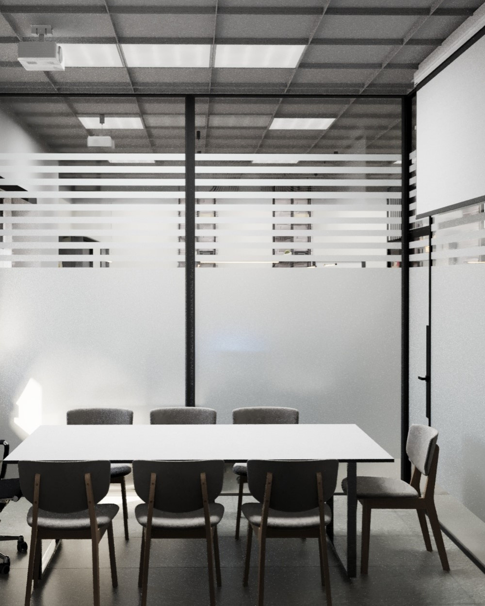 Обложка проекта: Дизайн проект офисного пространства в стиле лофт