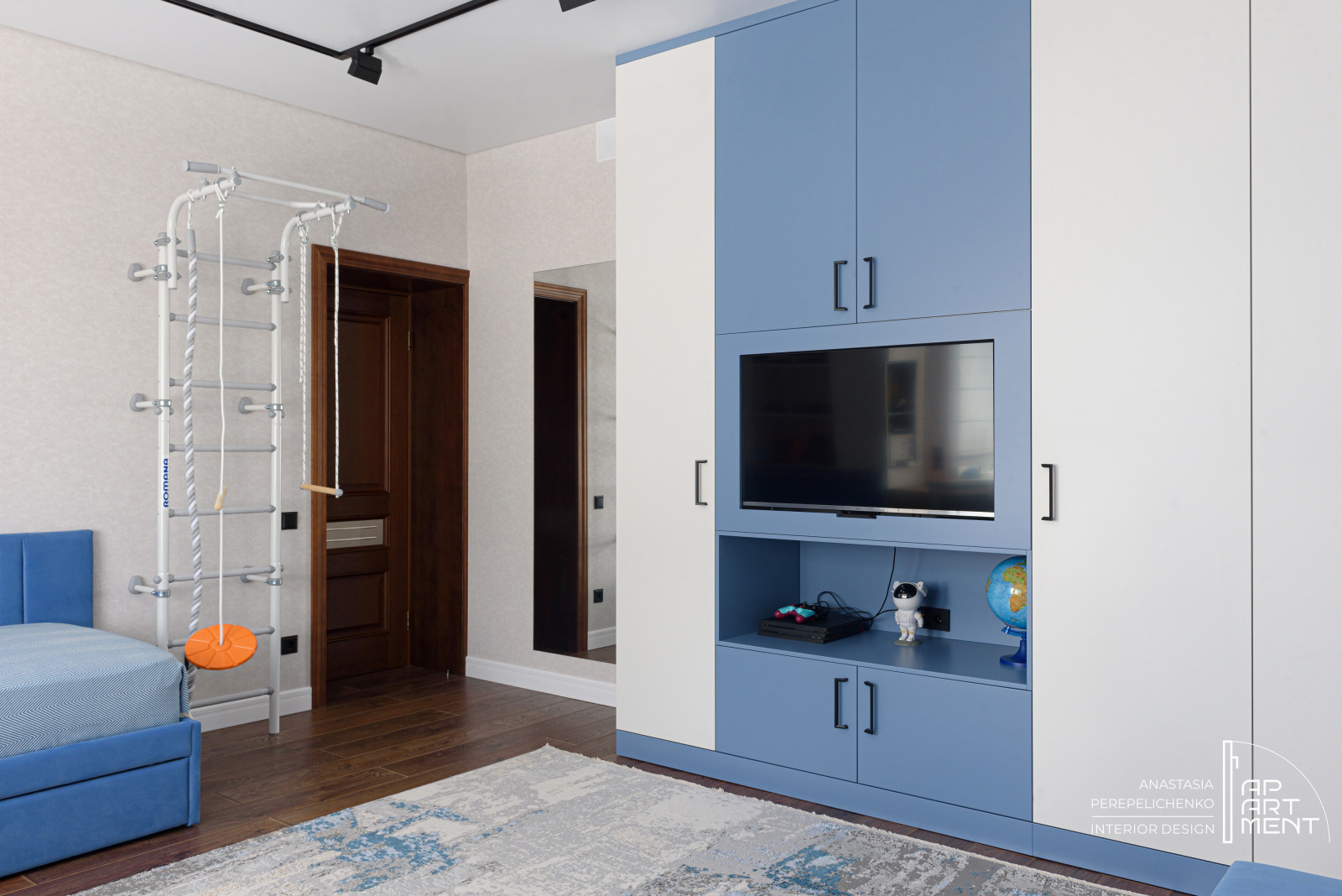 Дизайн детской 24.3 м2 для двух братьев