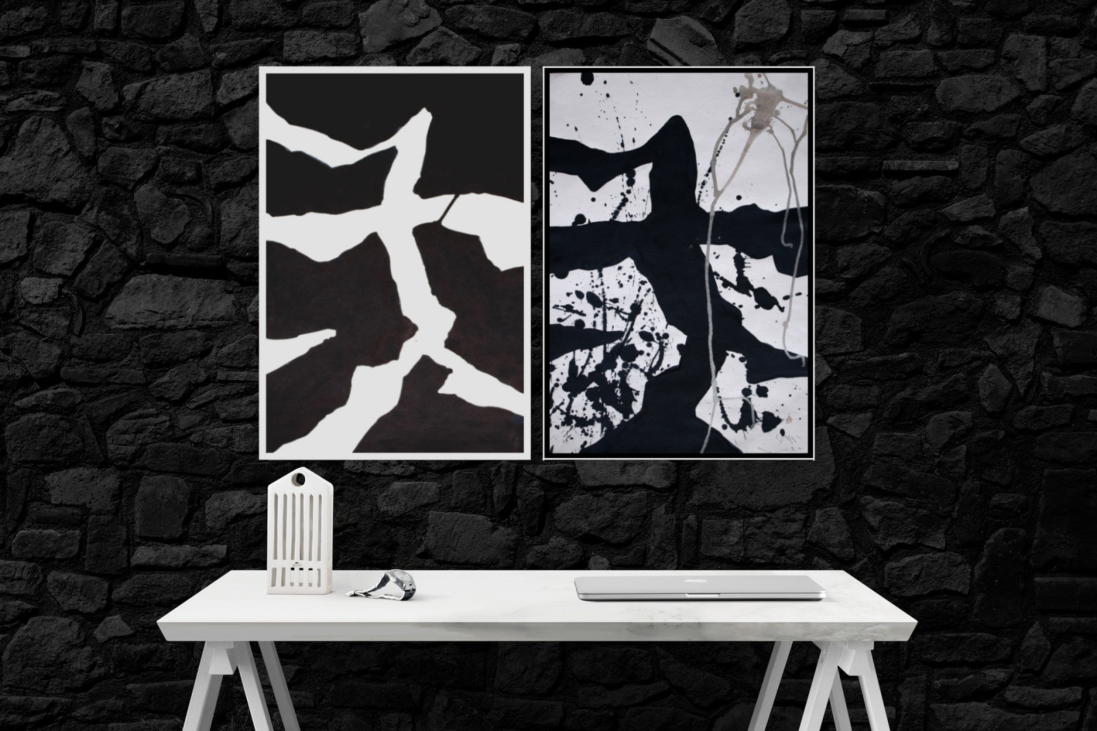 Картины в современном интерьерелофт