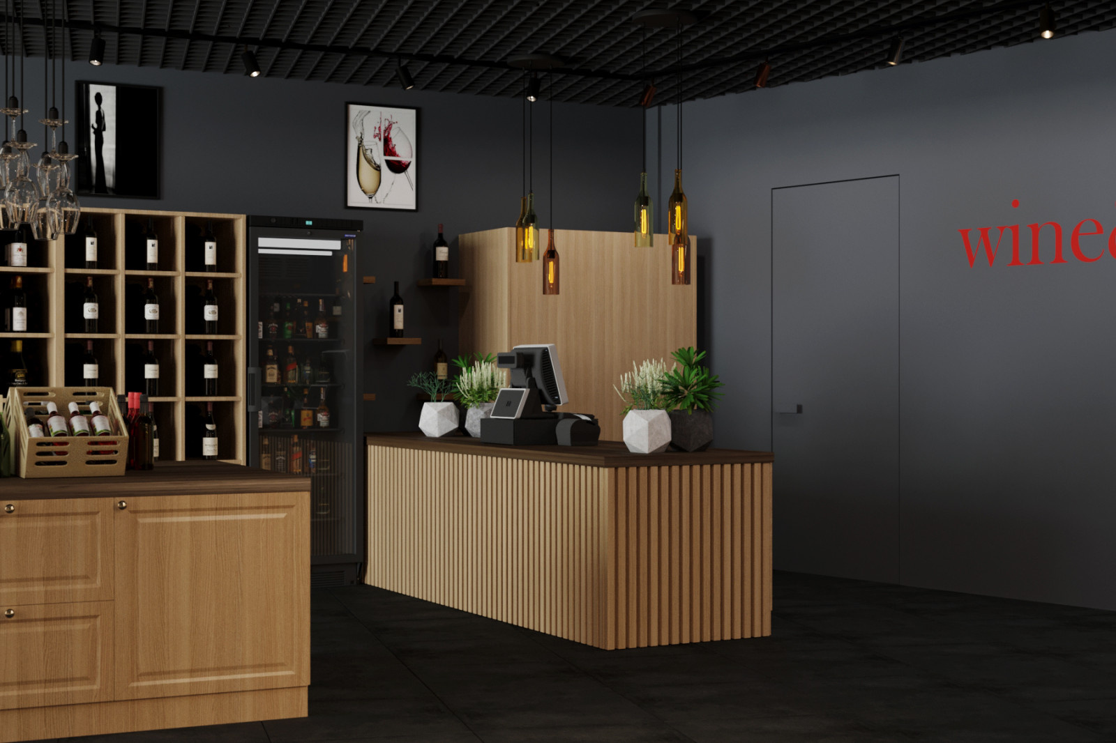 Обложка проекта: Винный бутик Wine&Wiski