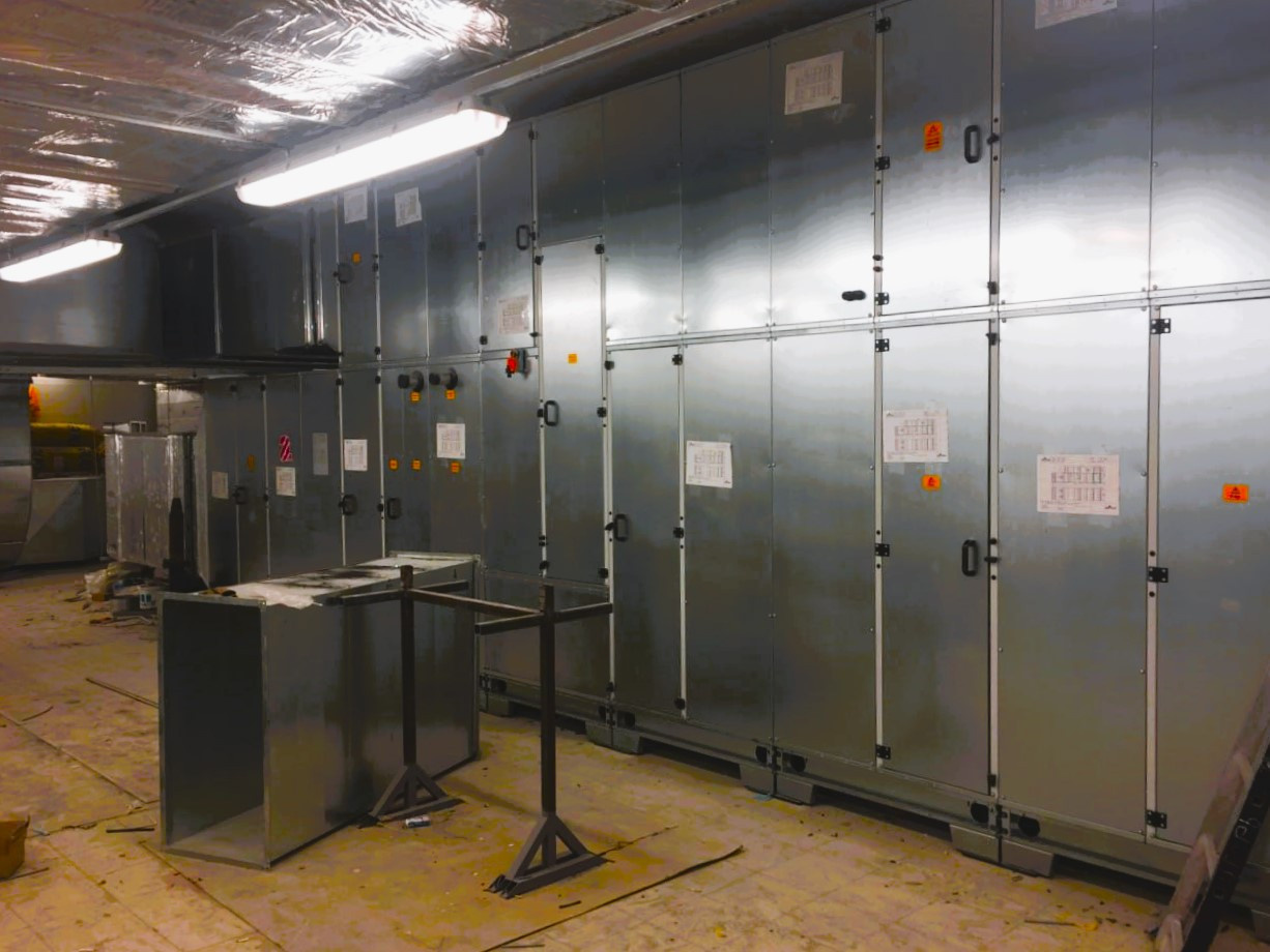 Обложка проекта: Вентиляция для торгового комплекса