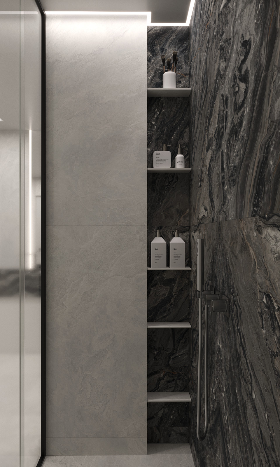 Bathroom in contemporary style