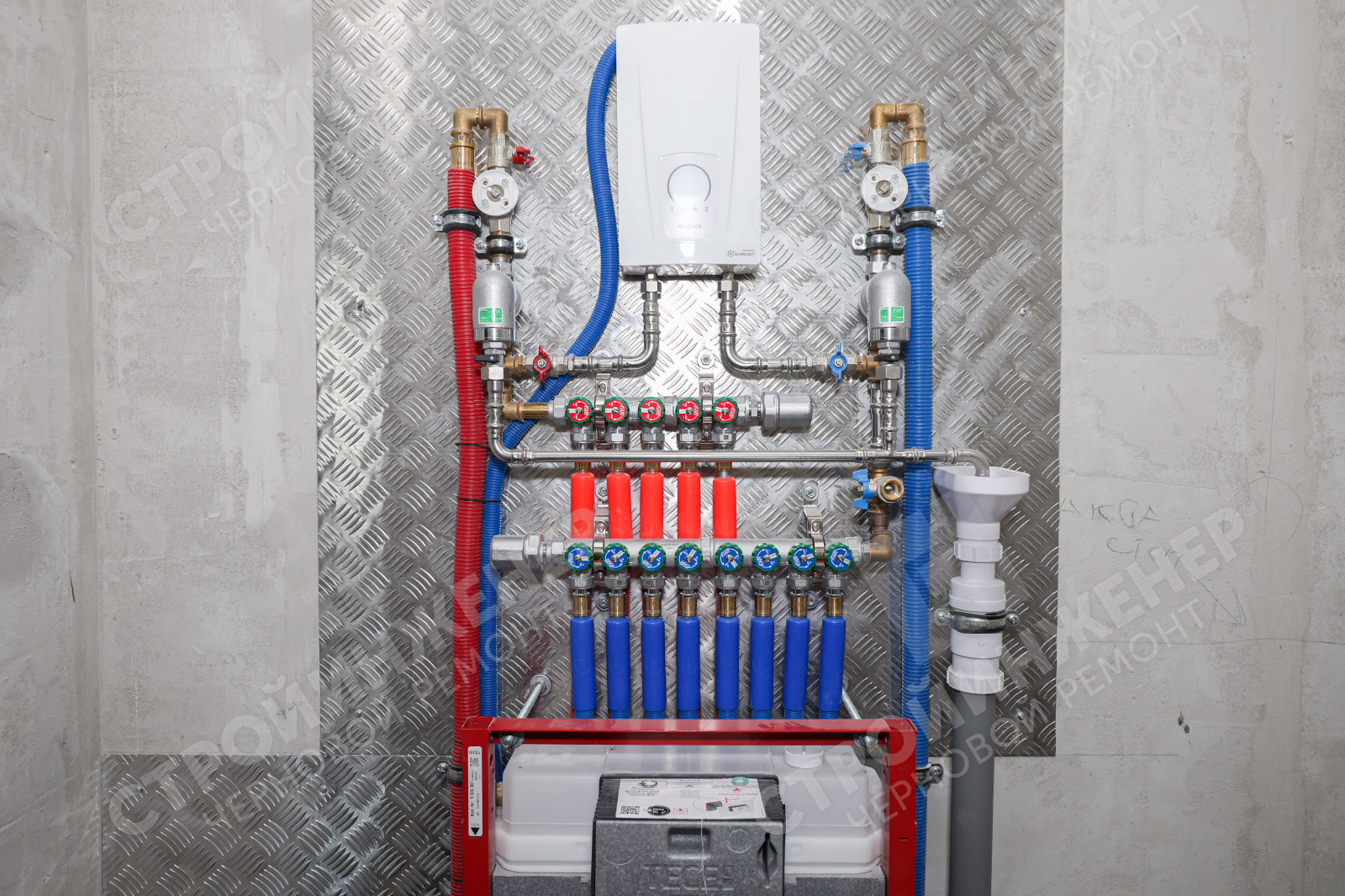 Монтаж водоснабжения отопления в квартирах и домах