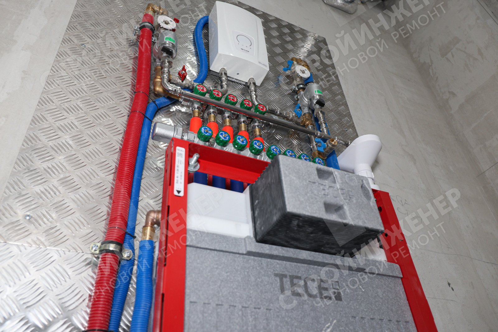 Монтаж водоснабжения отопления в квартирах и домах