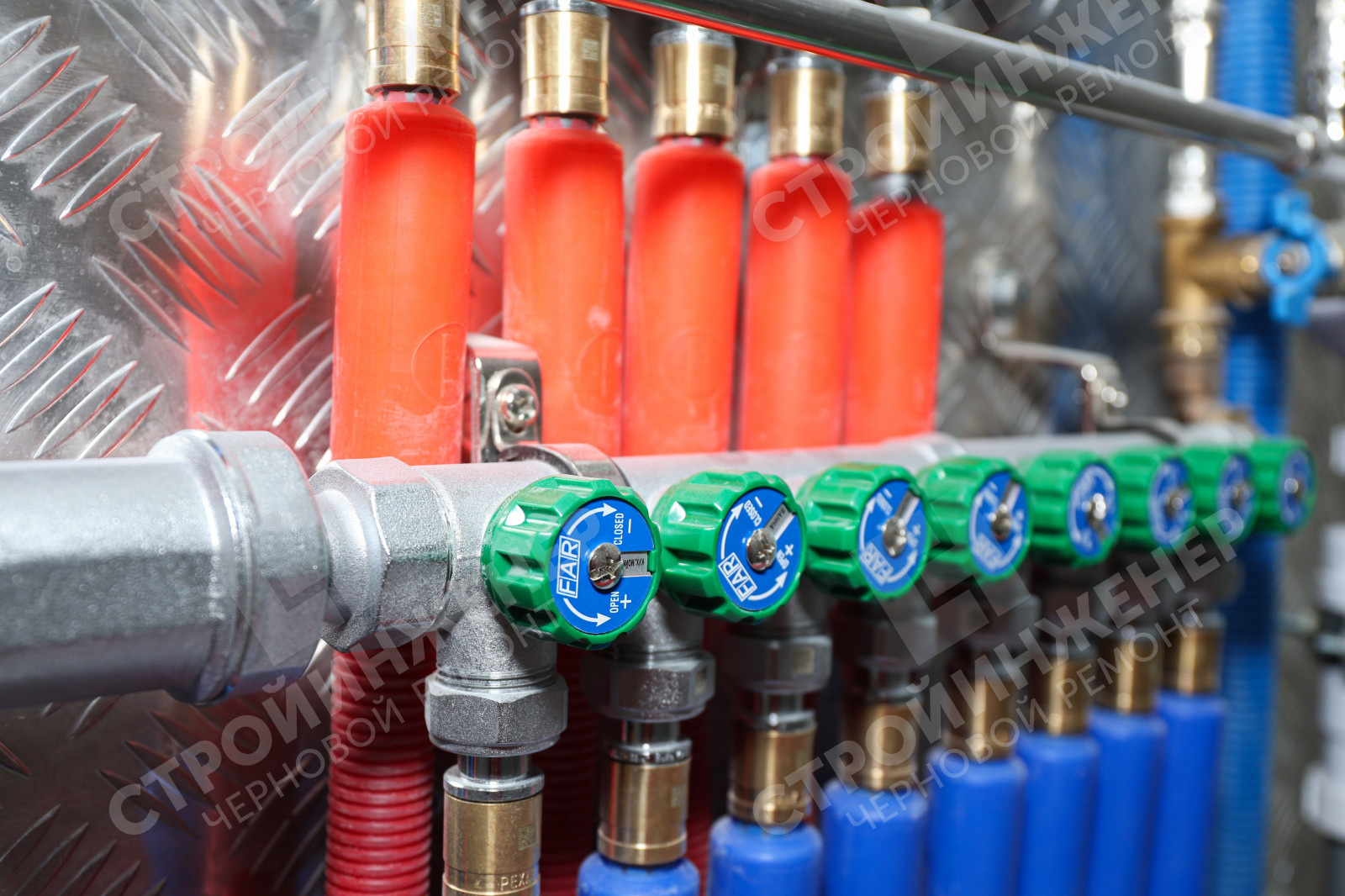 Монтаж водоснабжения отопления в квартирах и домах