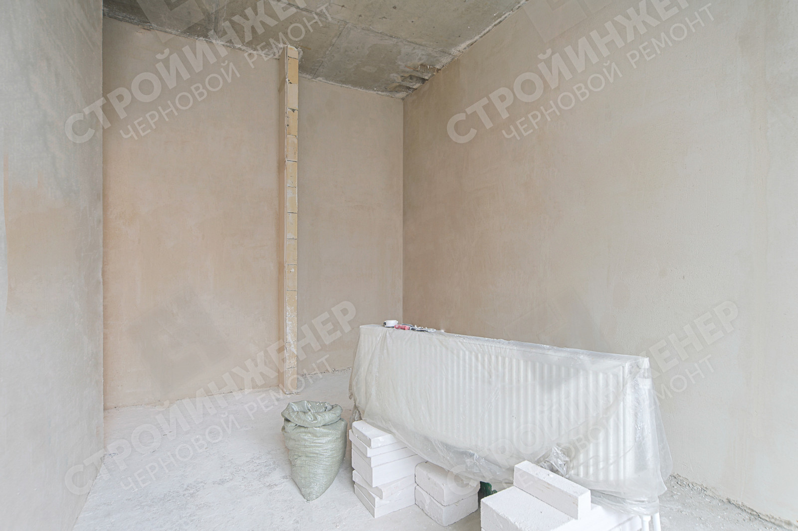 Механизированная штукатурка стен