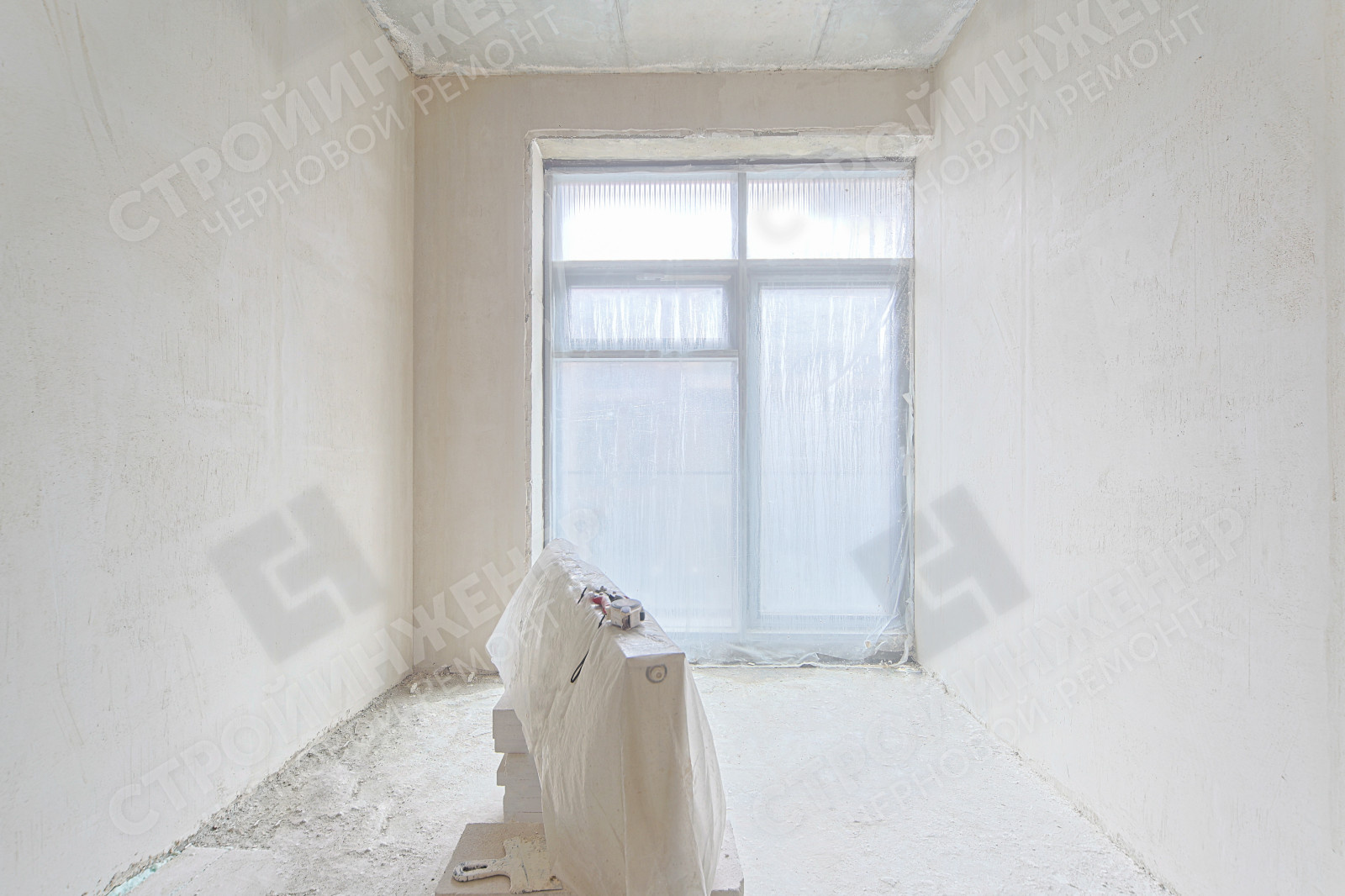 Механизированная штукатурка стен