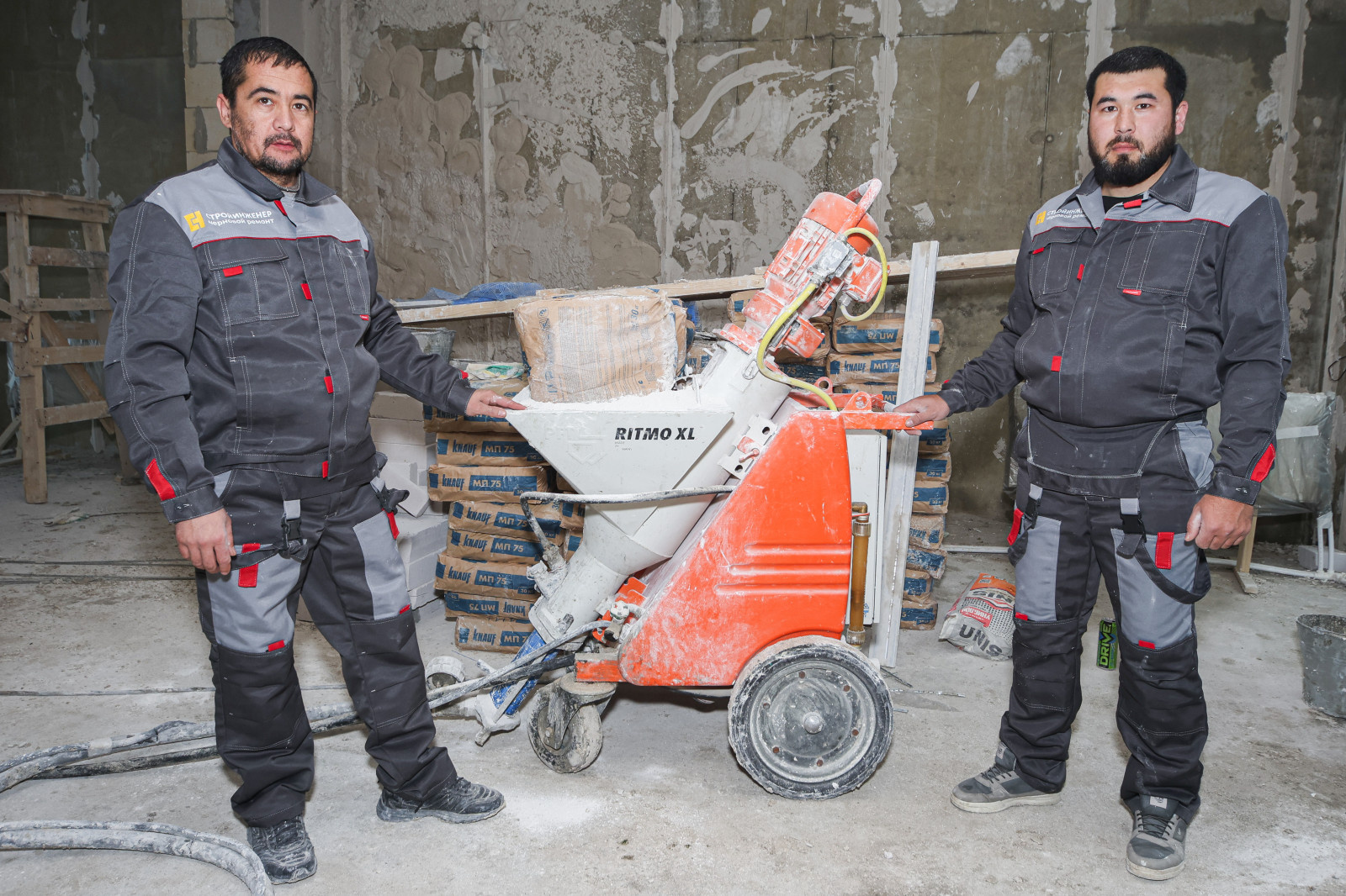 Механизированная штукатурка стен