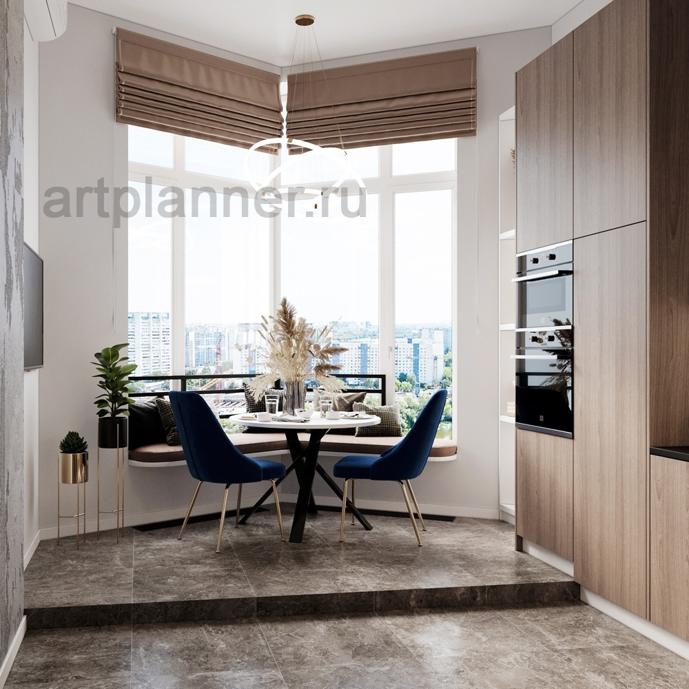 Двухкомнатная квартира