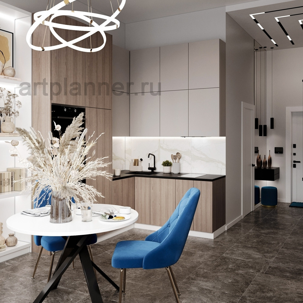 Двухкомнатная квартира