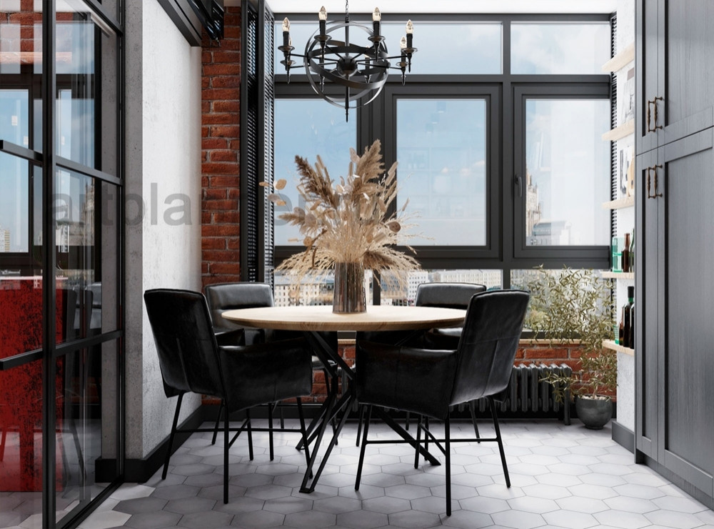 Двухкомнатная квартира в стиле