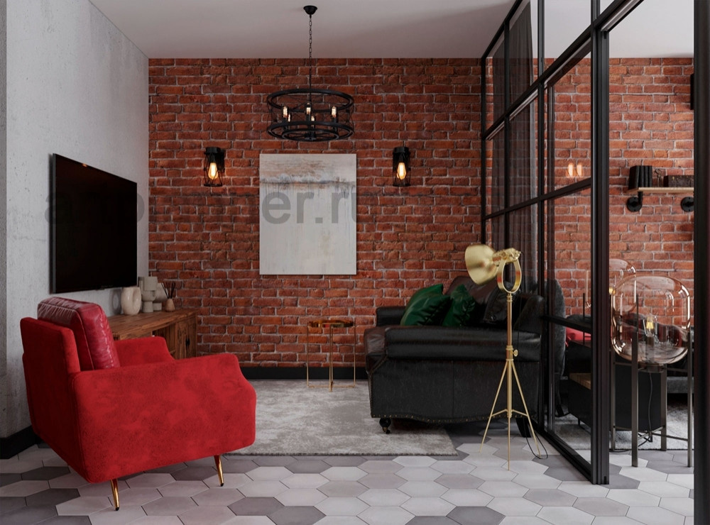 Двухкомнатная квартира в стиле