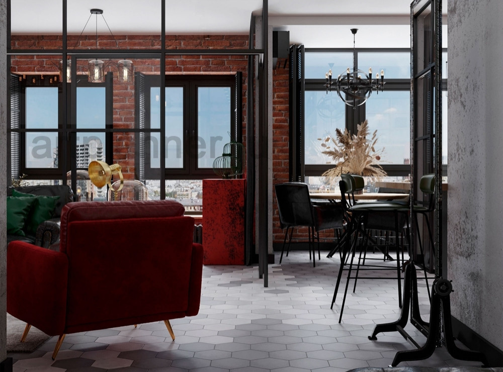 Двухкомнатная квартира в стиле