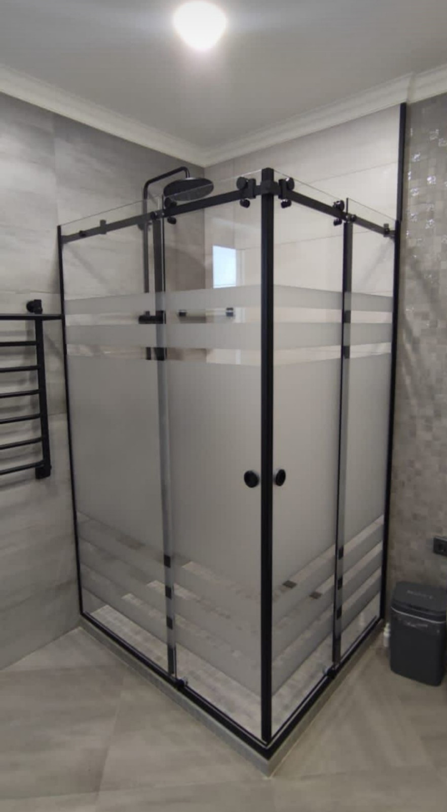 Душевые ограждения с раздвижными створками