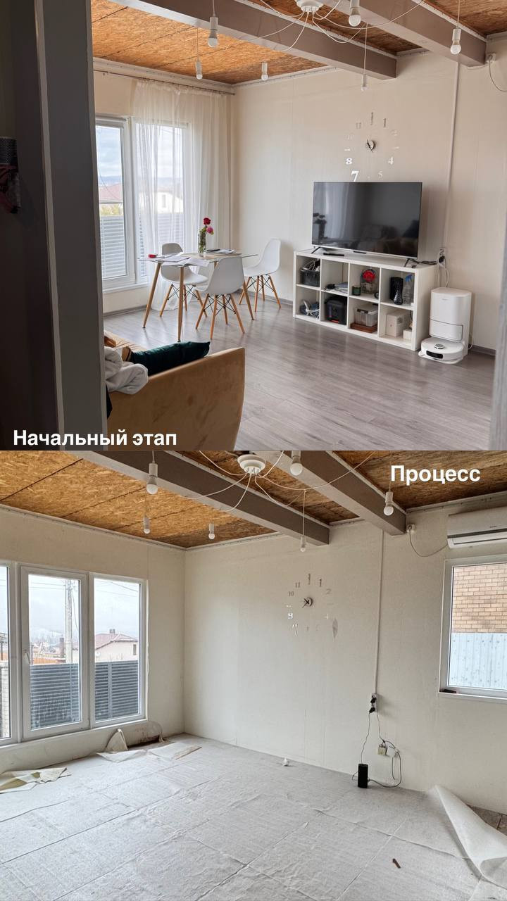 Проект 1 этаж дома 45м2