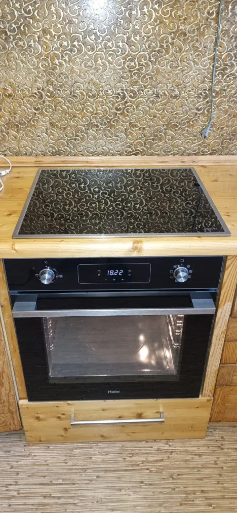 Установка плиты электрической