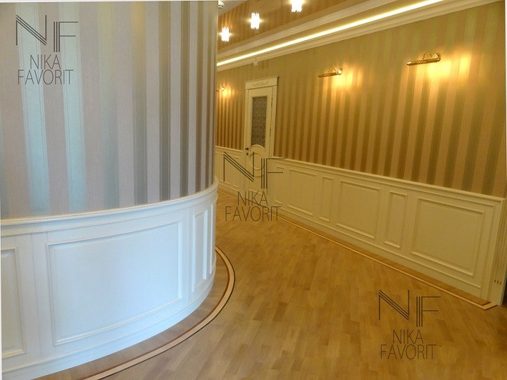 WOODEN PANELS AND CEILING, WOODEN DECORS