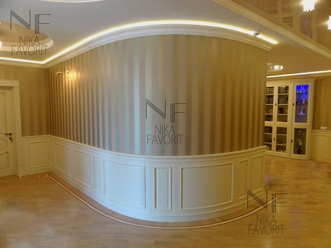 WOODEN PANELS AND CEILING, WOODEN DECORS