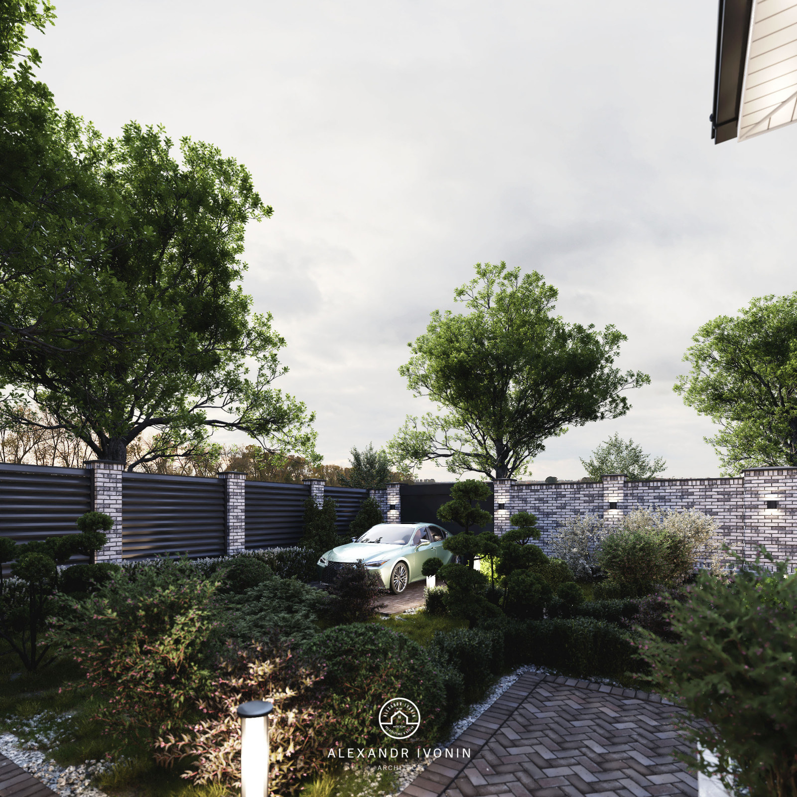 Дом в стиле неоклассика в Ростове