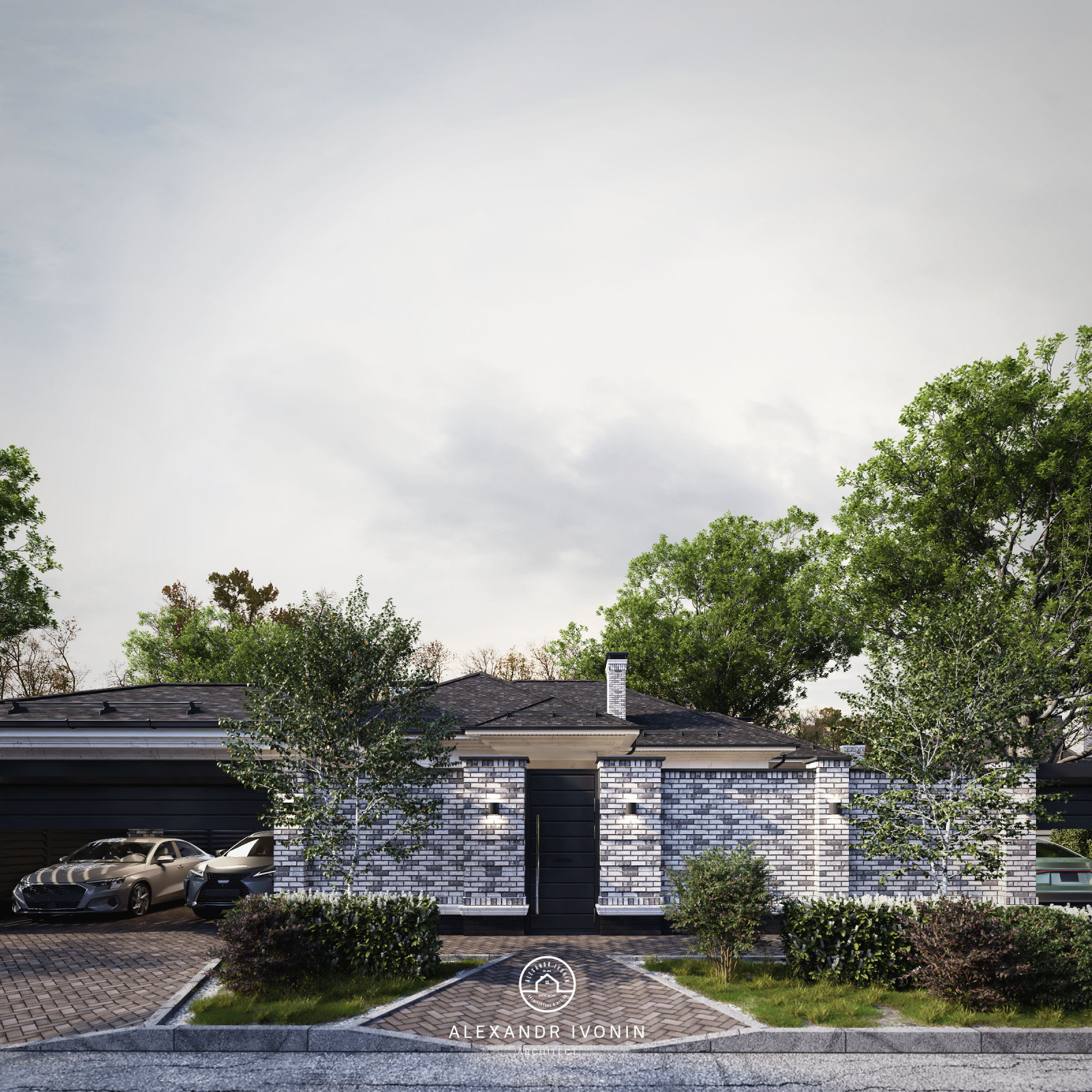 Дом в стиле неоклассика в Ростове