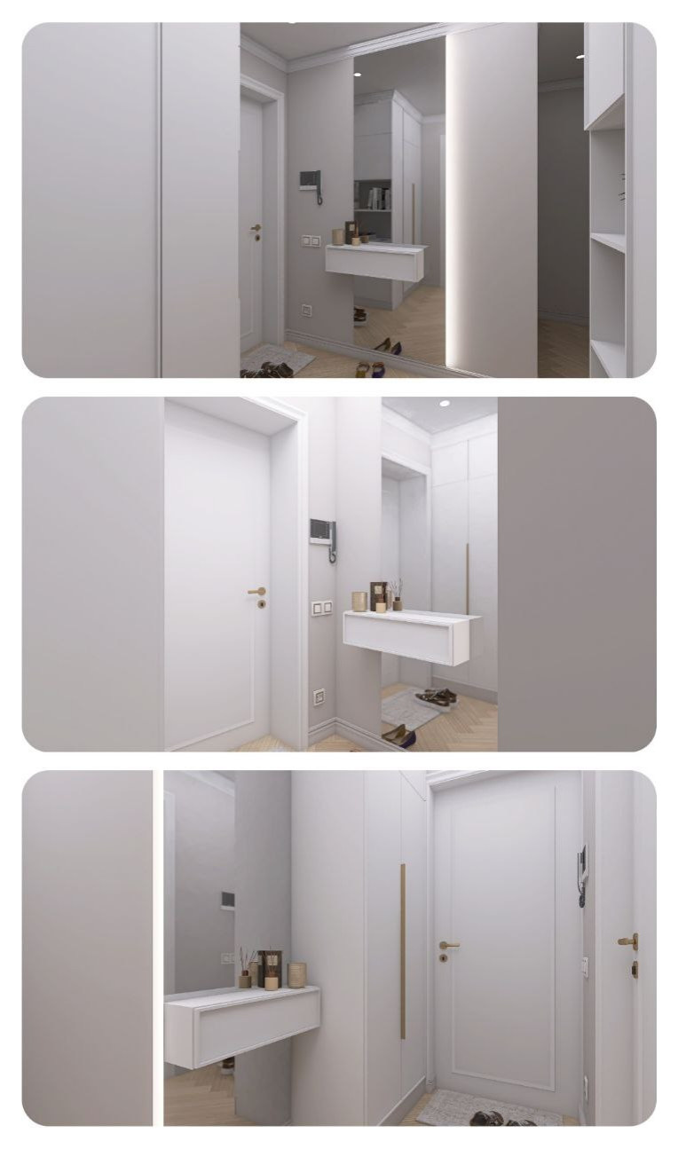 Квартира в стиле неоклассика