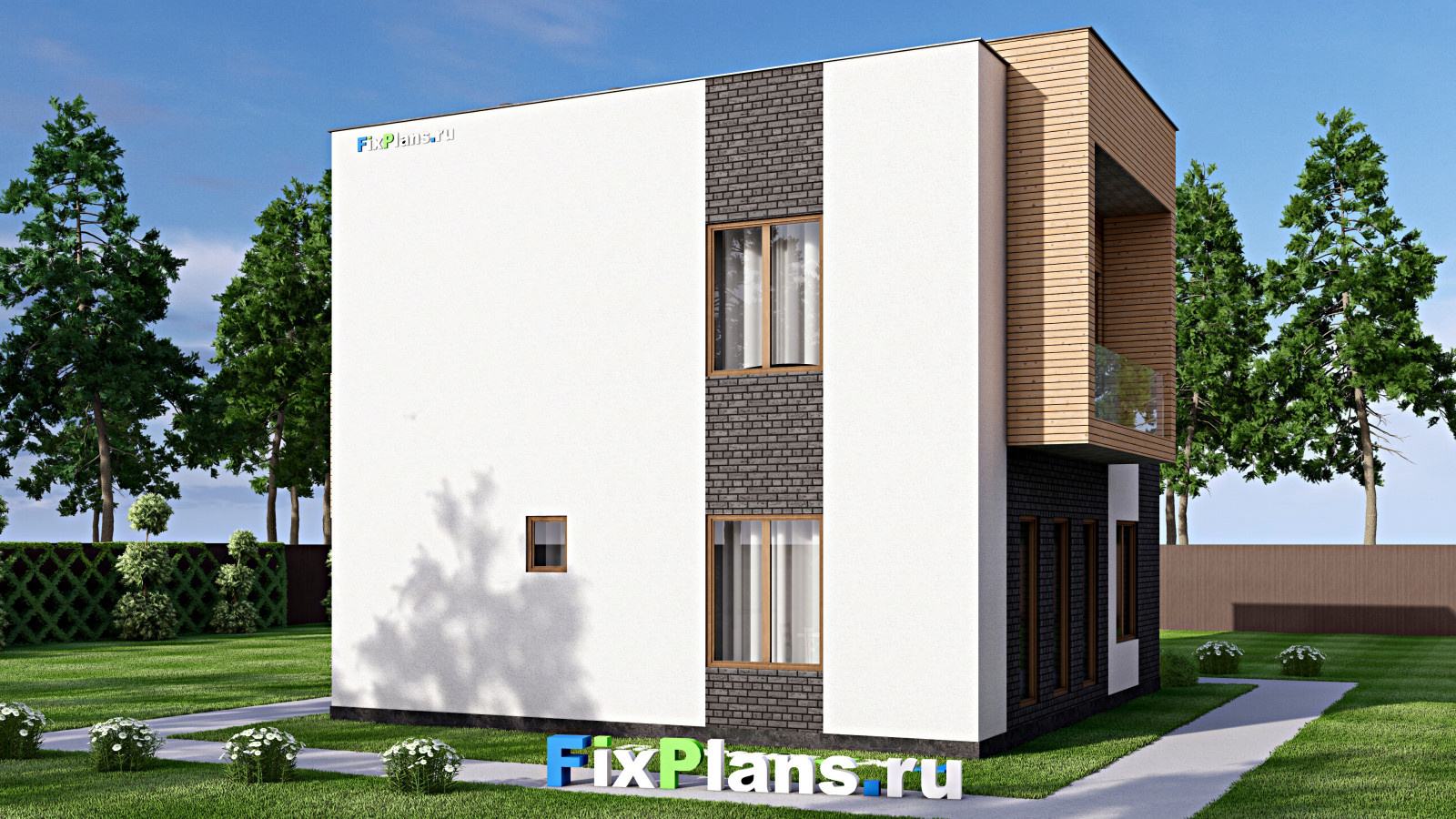 Проект двухэтажного дома 11х9 м S135м2 F-16433