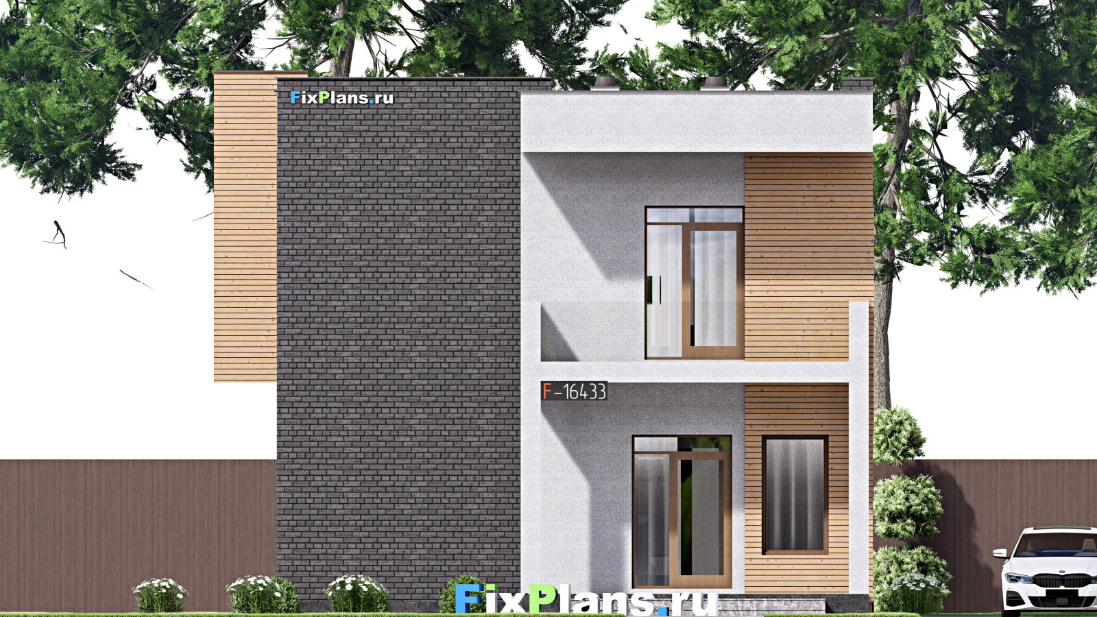 Проект двухэтажного дома 11х9 м S135м2 F-16433