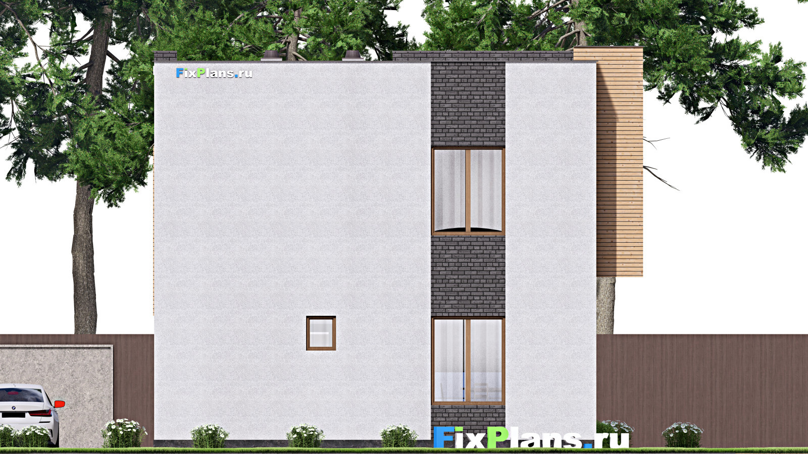 Проект двухэтажного дома 11х9 м S135м2 F-16433