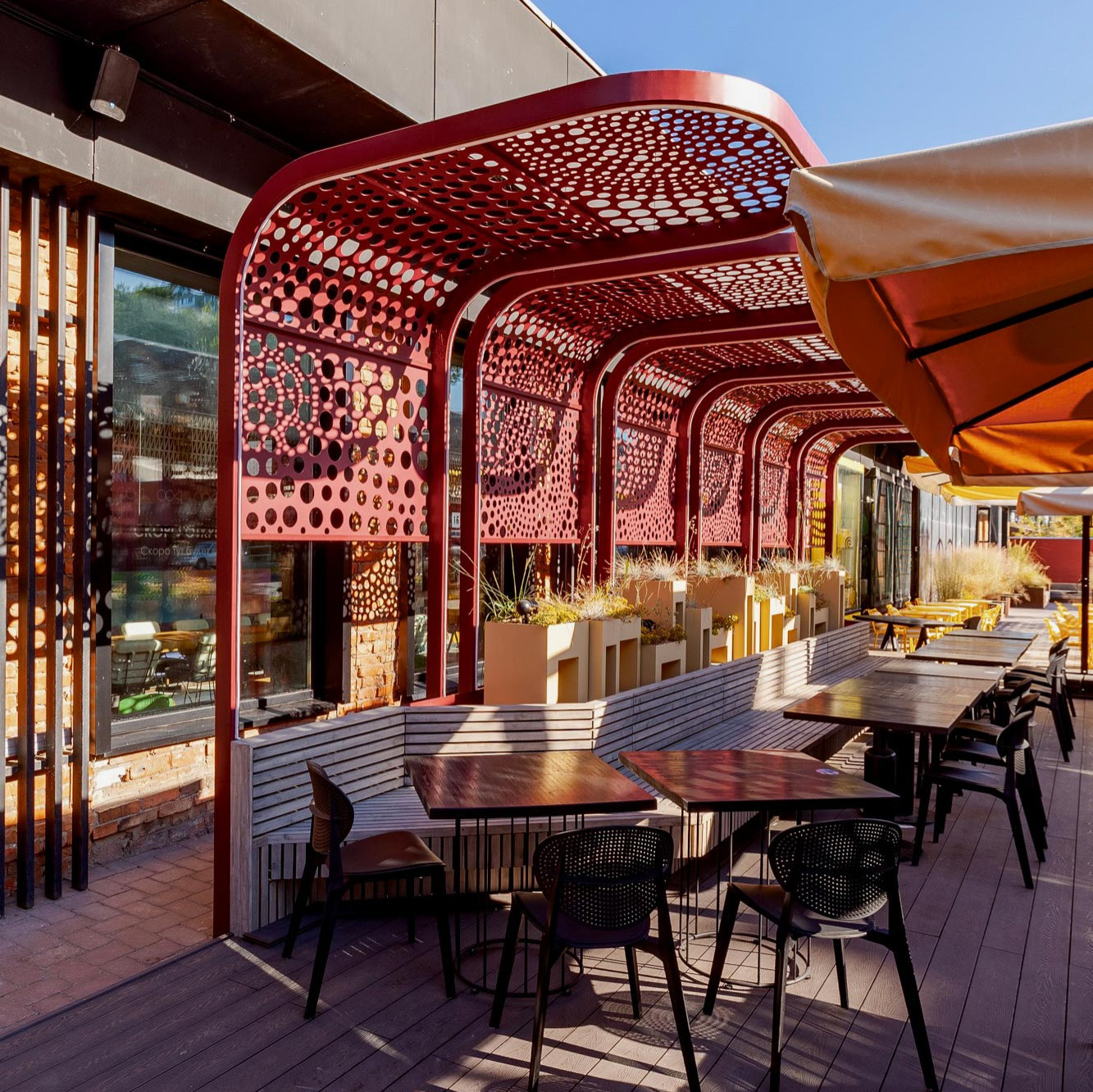 Summer terrace of the foodhall "PICTURES"