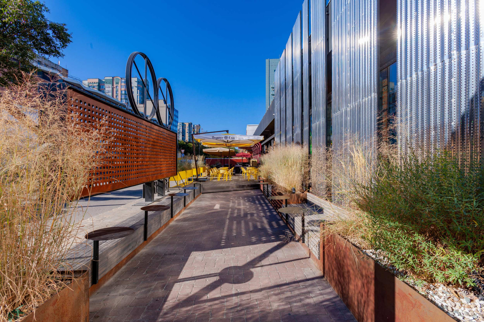 Summer terrace of the foodhall "PICTURES"