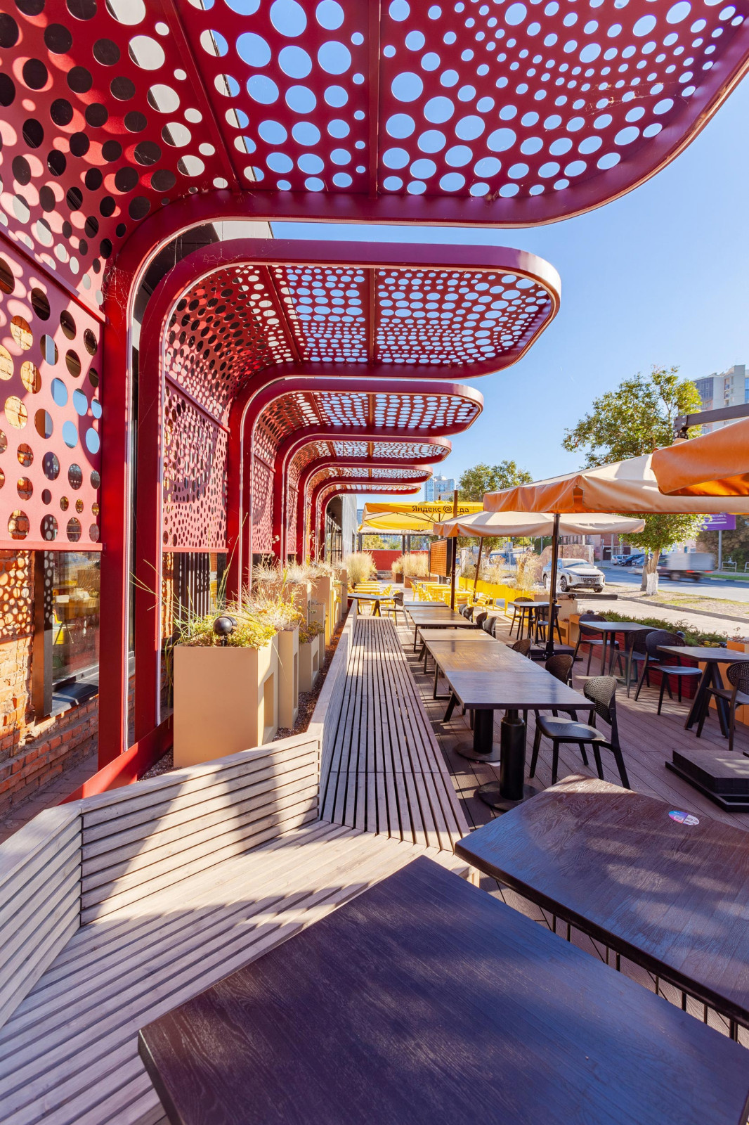 Summer terrace of the foodhall "PICTURES"