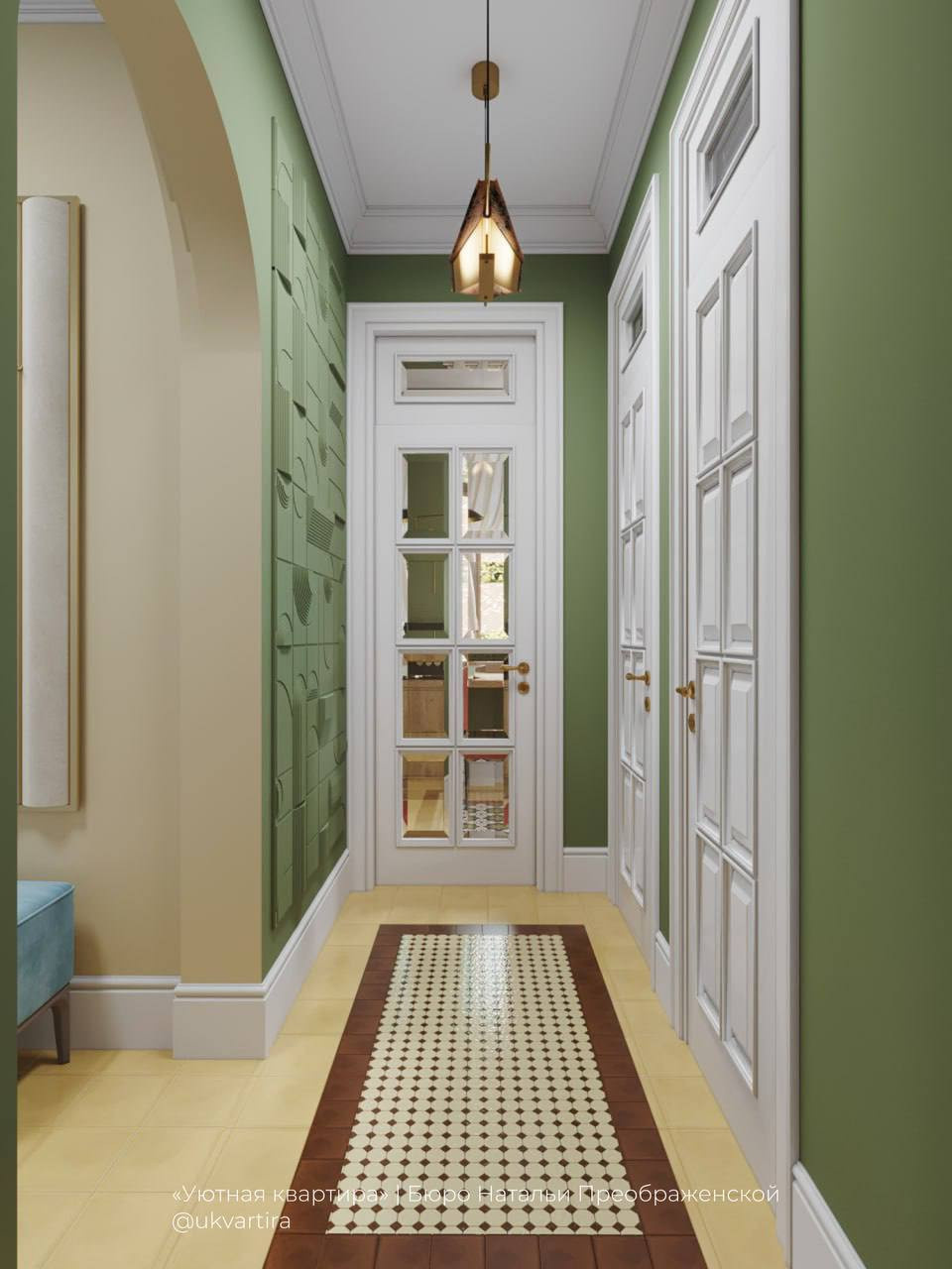 Ультрамодный поп-арт в разбитой "сталинке"