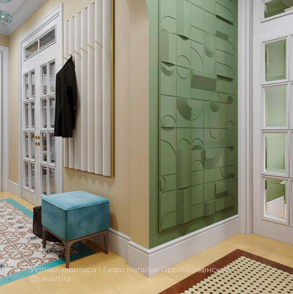 Ультрамодный поп-арт в разбитой "сталинке"