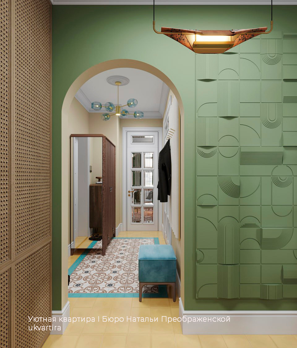 Ультрамодный поп-арт в разбитой "сталинке"