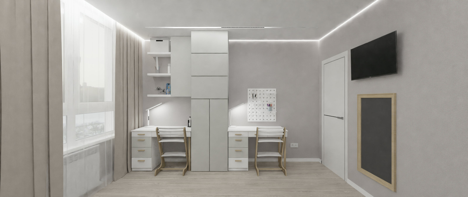 Квартира для семьи с двумя детьми