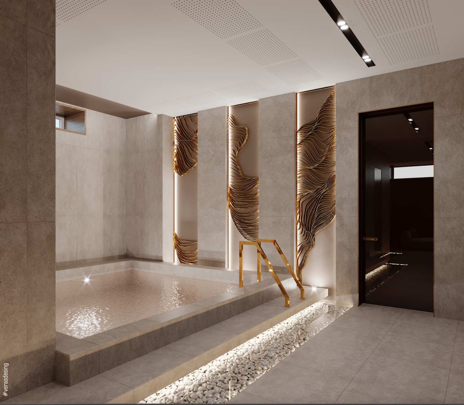 SPA зона в загородном доме