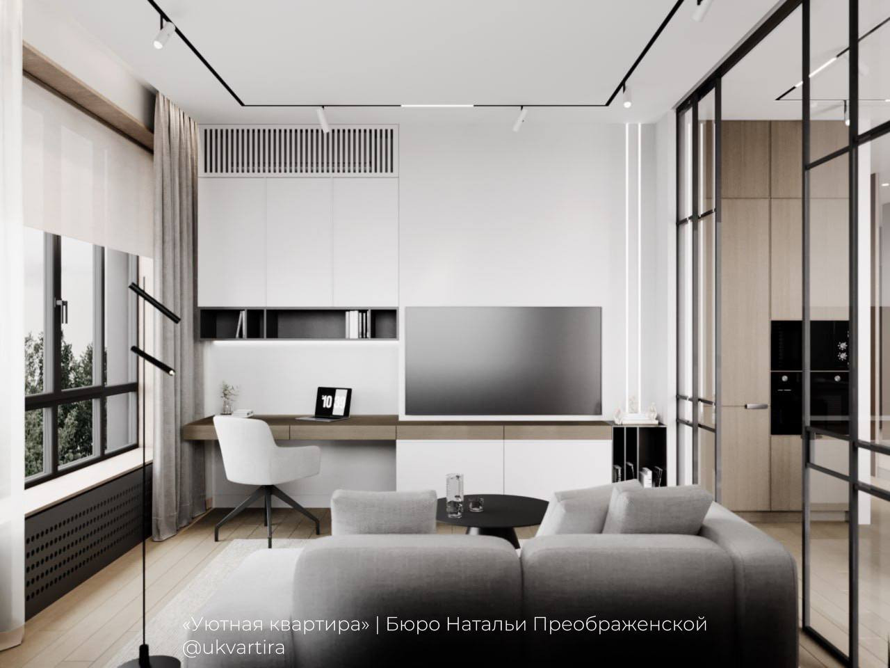 Стеклянные перегородки: эстетика и стиль