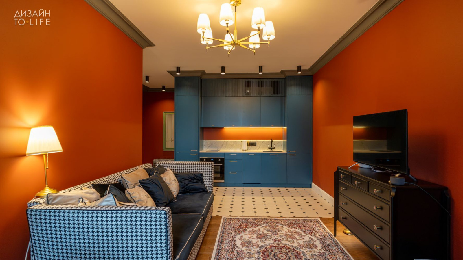 Эклектичная американская классика в ЖК Альтер