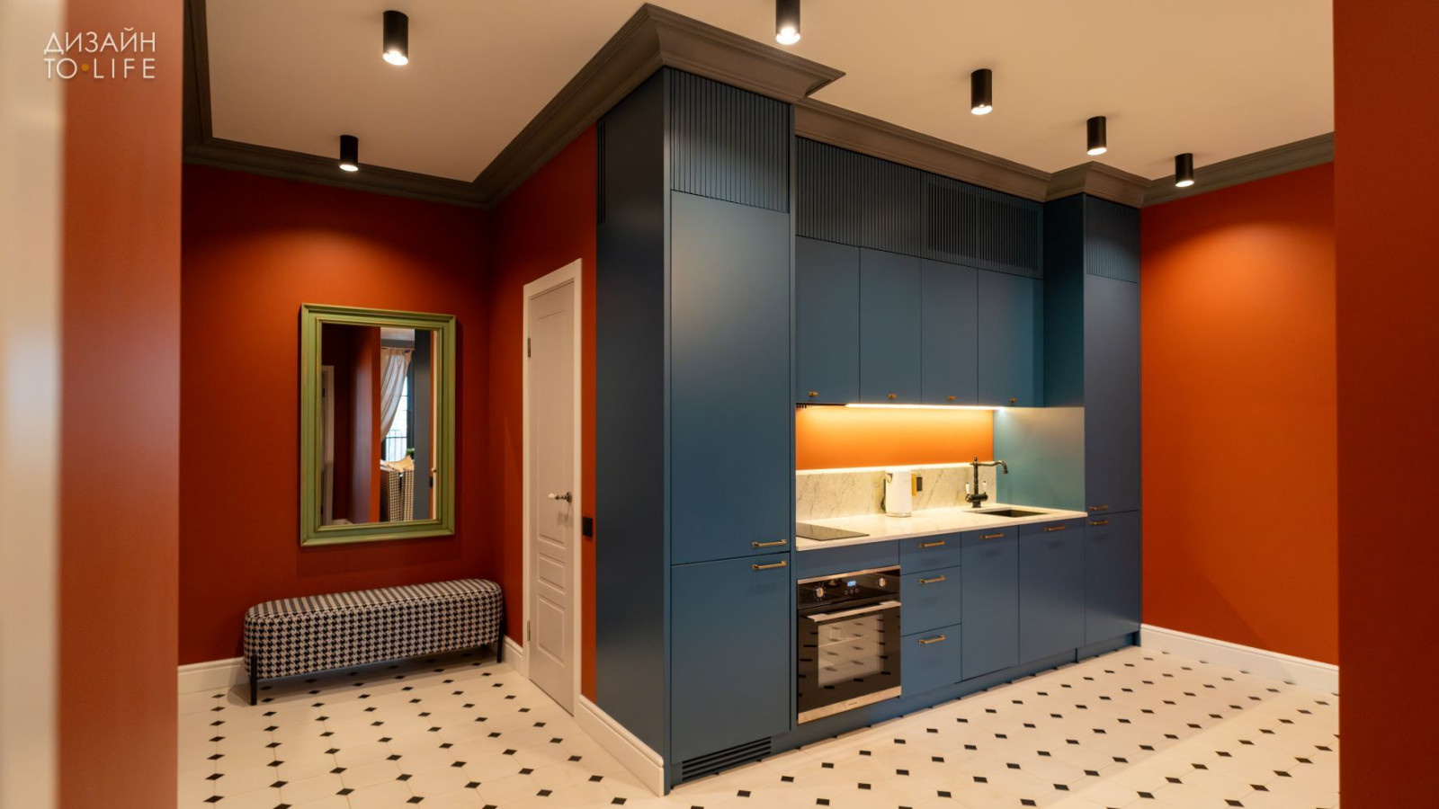 Эклектичная американская классика в ЖК Альтер