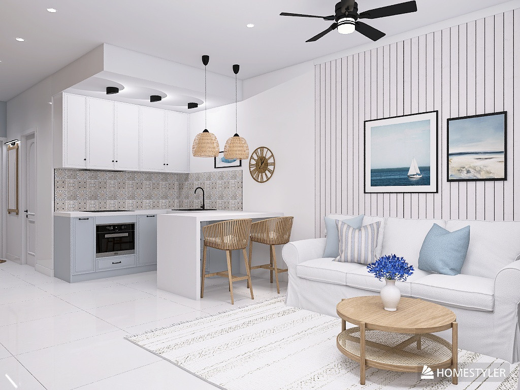 Гостинная в средиземноморском стиле