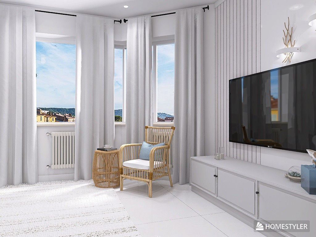 Обложка проекта: Кухня-гостинная в средиземноморском стиле