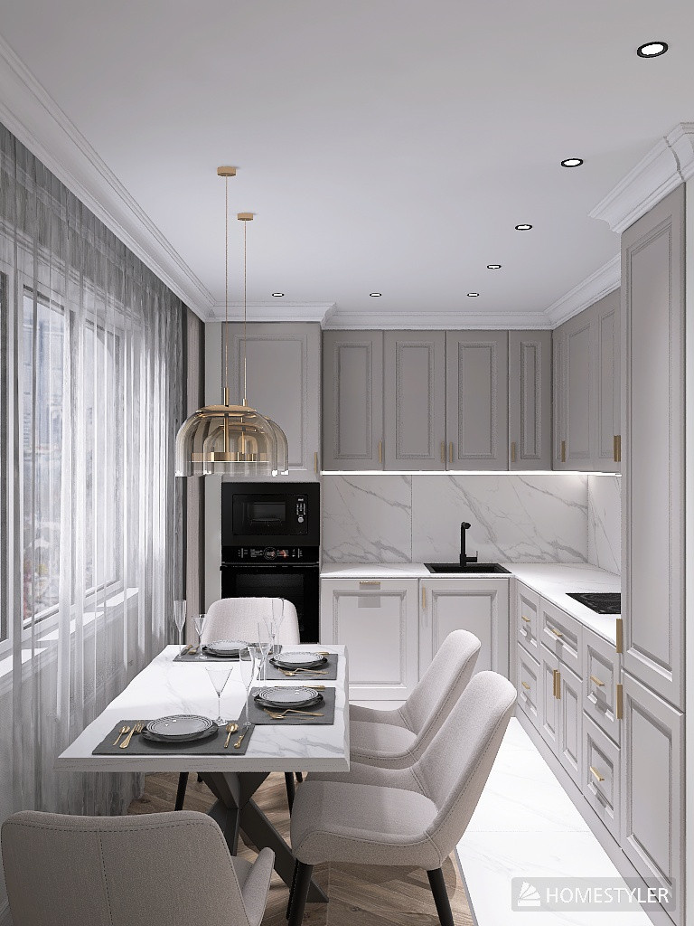 Гостиная неоклассика