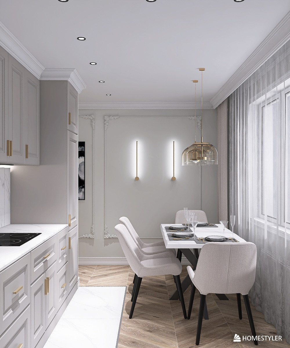 Гостиная неоклассика