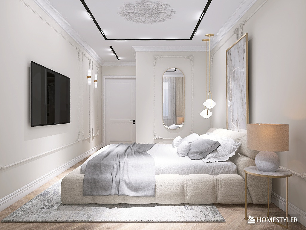 Спальня неоклассика