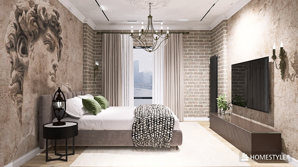 Спальня гранж