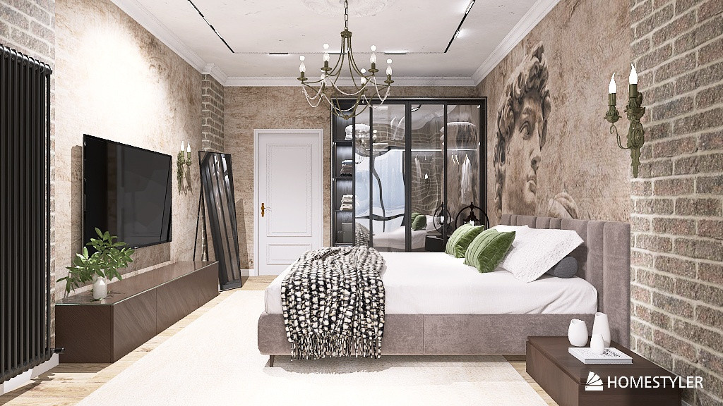 Спальня гранж