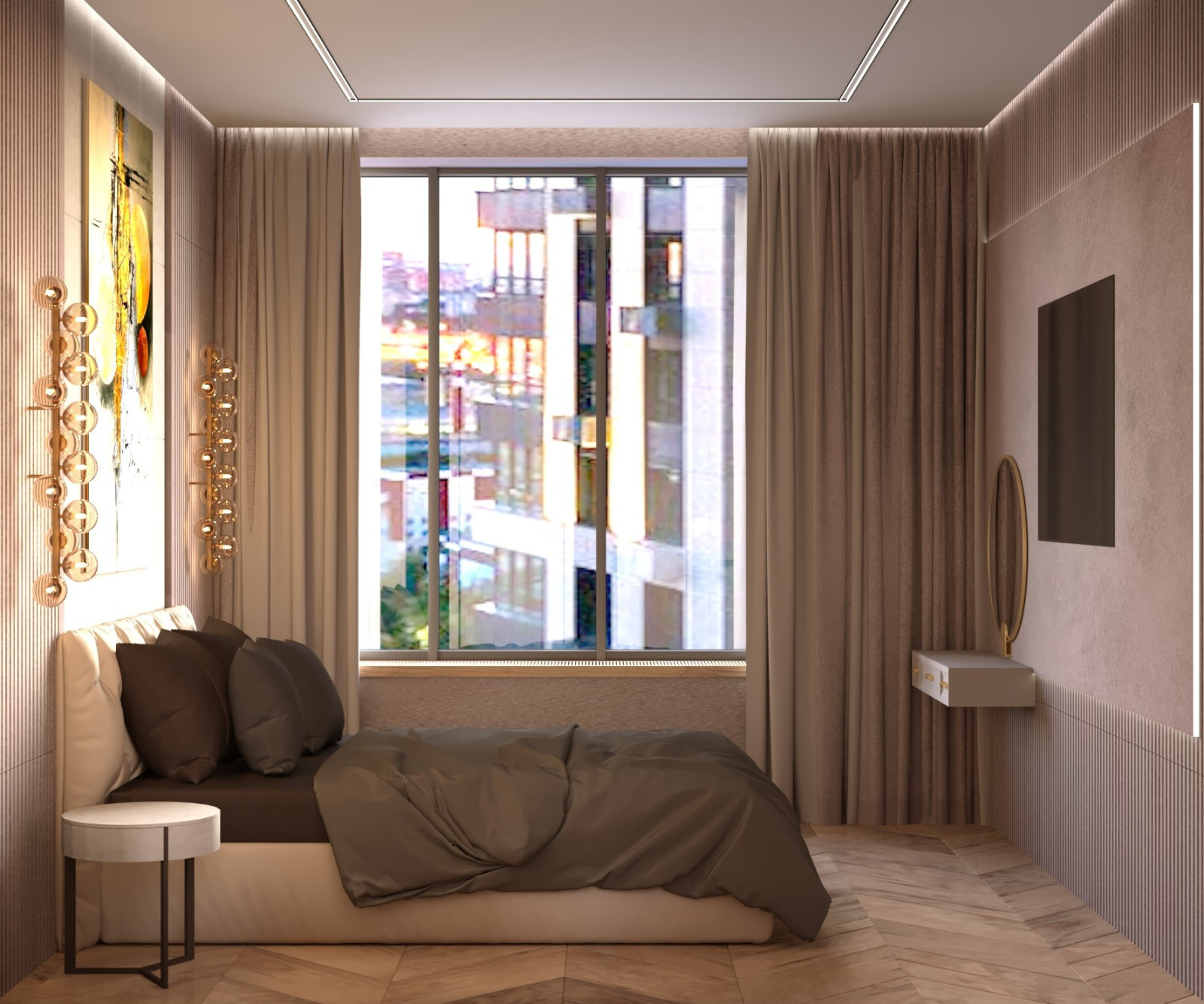 Дизайн проект квартиры в ЖК "Сердце Столицы" г. Москва