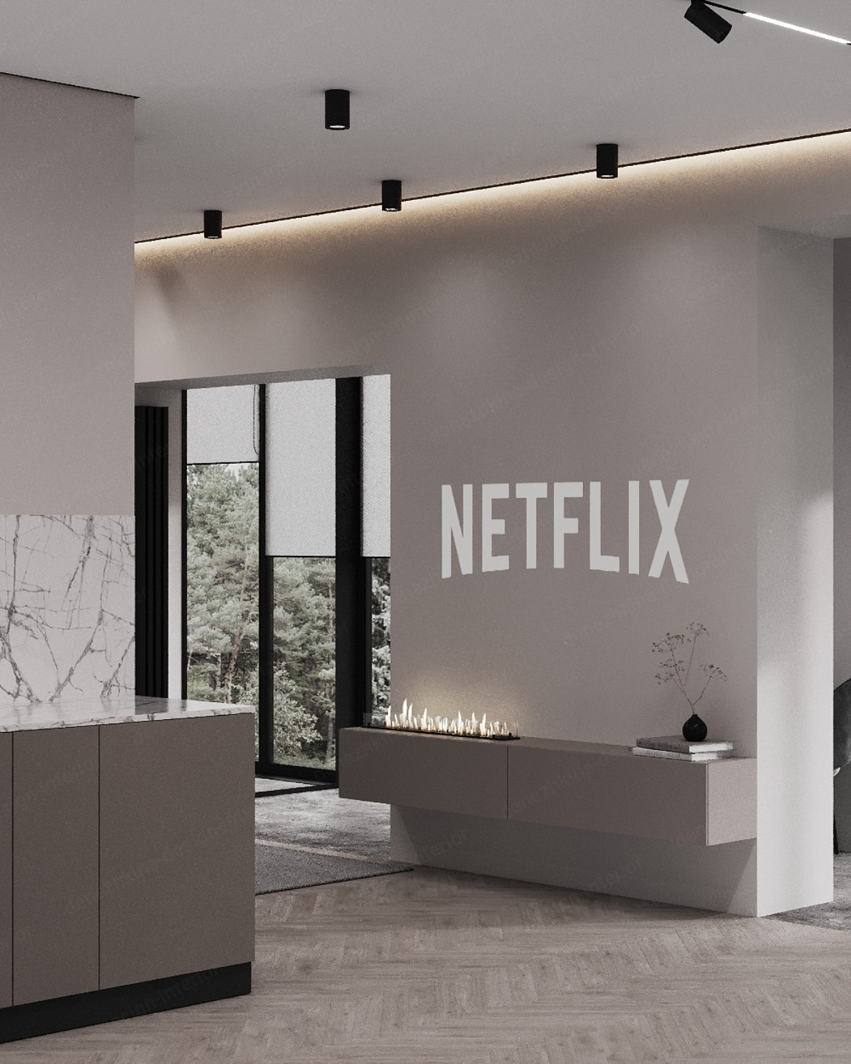 Дизайн проект 3 комнатной квартиры - ЖК Западный порт №2