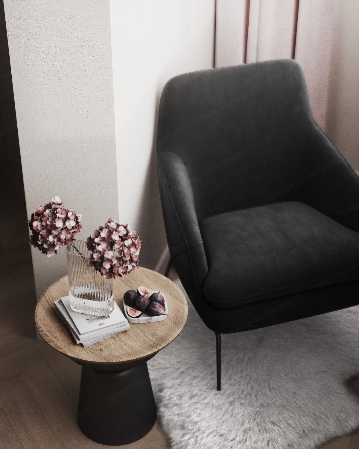 Дизайн проект 3 комнатной квартиры — ЖК Скандинавия